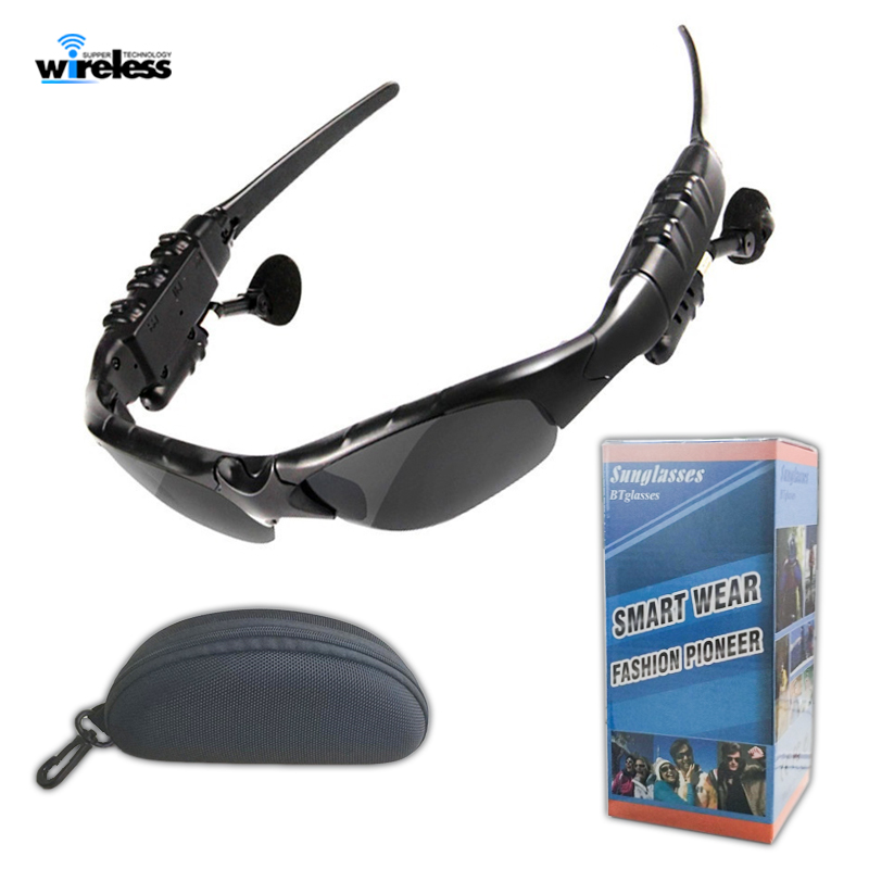 Sunglasses wireless Bluetooth Headset headphones Sun lens Earphones earphones Stereo Handsfree Earphones mp3 Player for smartphones, Black
Sunglasses wireless Bluetooth Headset headphones Sun lens Earphones earphones Stereo Handsfree Earphones mp3 Player for smartphones, Black