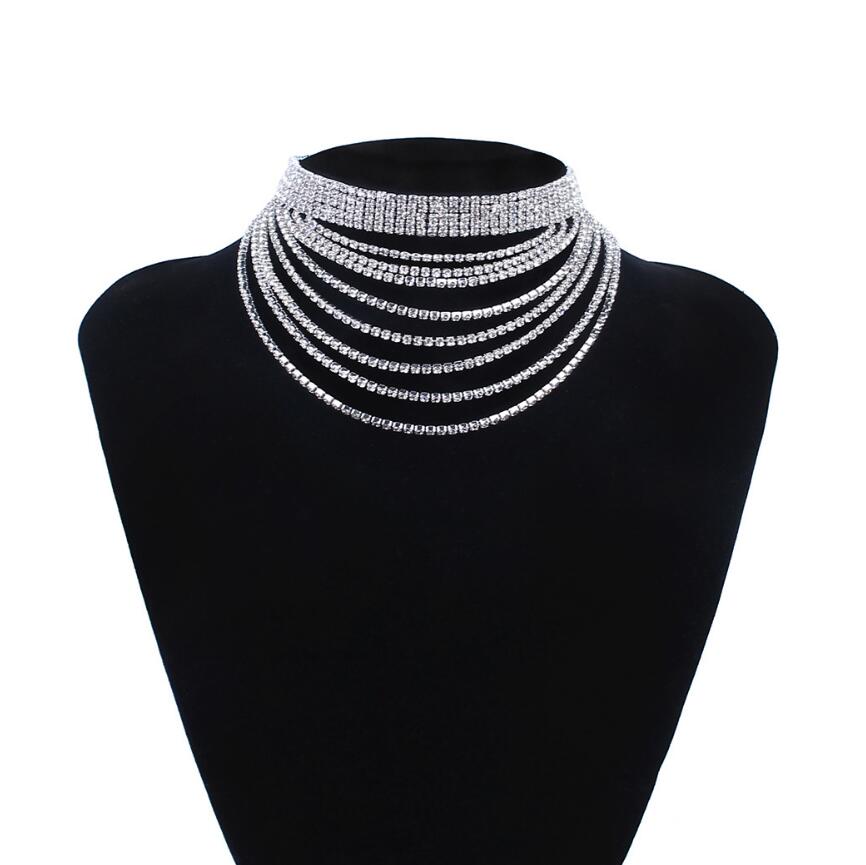 jewelry punk necklace chokers muiltlayer rhinestones shinnning neckalce for women hot fashion free of shipping
jewelry punk necklace chokers muiltlayer rhinestones shinnning neckalce for women hot fashion free of shipping