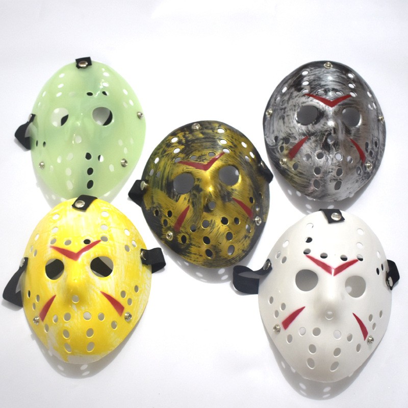 New Jason Voorhees Mask Friday the 13th Horror Movie Hockey Mask Scary Halloween Costume Cosplay Festival Party Mask
New Jason Voorhees Mask Friday the 13th Horror Movie Hockey Mask Scary Halloween Costume Cosplay Festival Party Mask