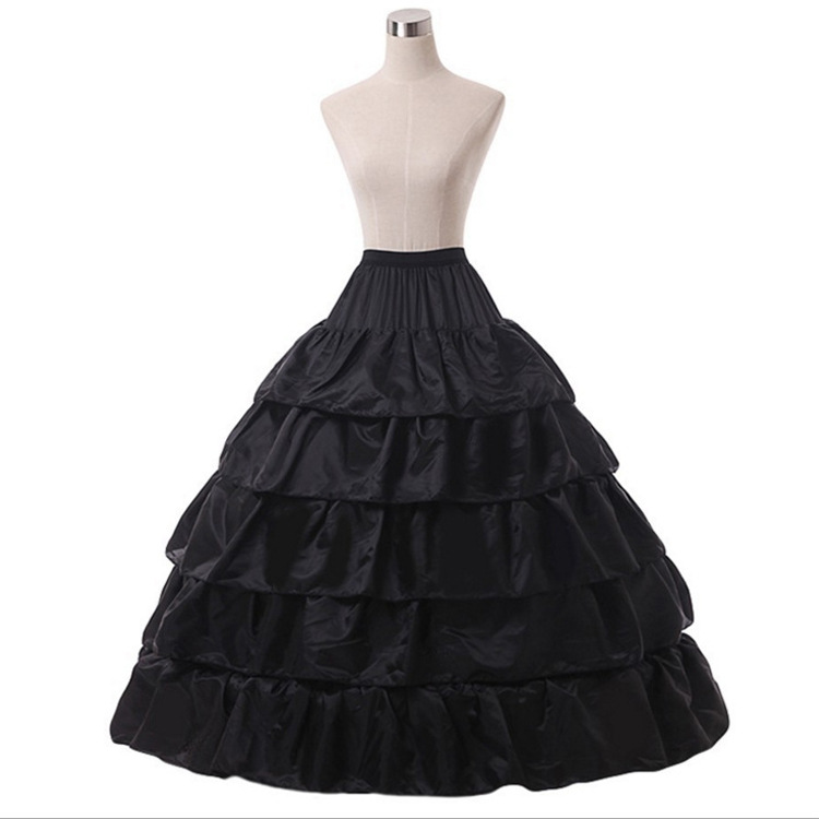White 5 layers A Line Bridal Petticoat For Wedding Dress Underskirt Bridal Petticoat Bridal Accessories In Stock Modest, Black
White 5 layers A Line Bridal Petticoat For Wedding Dress Underskirt Bridal Petticoat Bridal Accessories In Stock Modest, Black