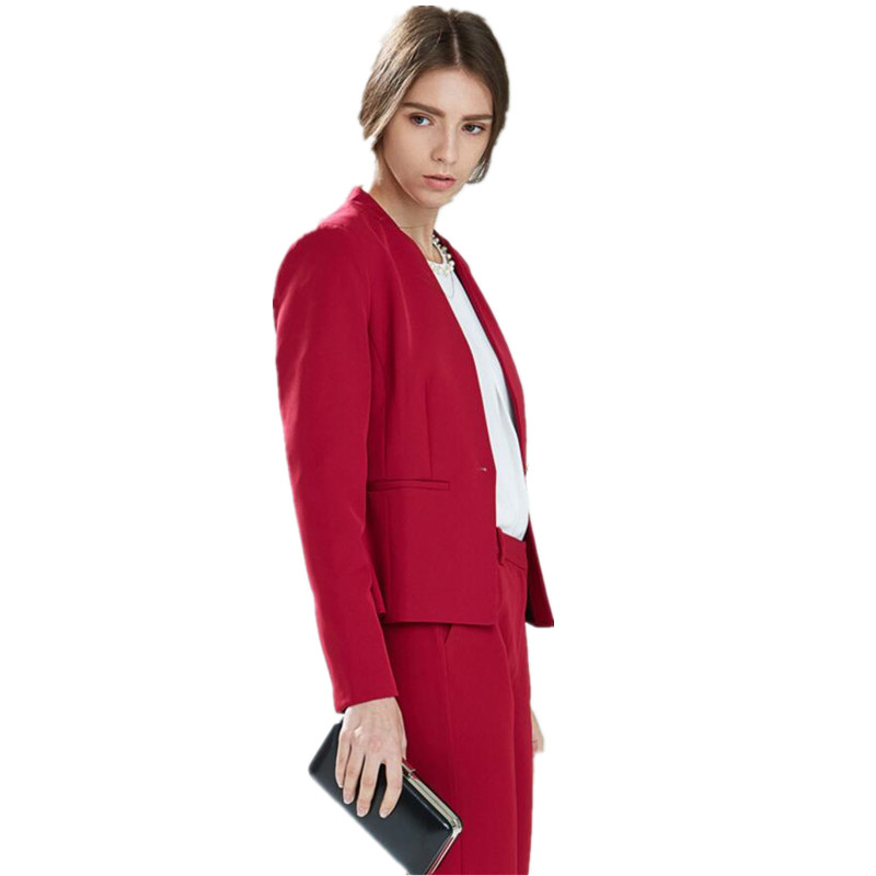 Women Pant Suits Autumn Bussiness Formal Elegant 2 Piece Set Blazers And Pants Office Suits Ladies Trouser Suits, Red
Women Pant Suits Autumn Bussiness Formal Elegant 2 Piece Set Blazers And Pants Office Suits Ladies Trouser Suits, Red