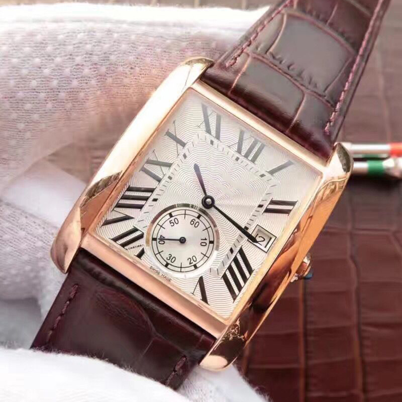 2020 Fashion man leather watch Square luxury male wristwatch with date high quality steel black/brown leather man watches
2020 Fashion man leather watch Square luxury male wristwatch with date high quality steel black/brown leather man watches
