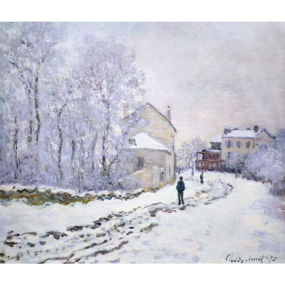 Wall Art Oil Painting Snow at Argenteuil Claude Monet famous artwork on Canvas Hand painted
Wall Art Oil Painting Snow at Argenteuil Claude Monet famous artwork on Canvas Hand painted