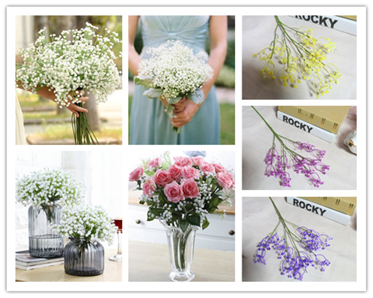 DHL free shipping Gypsophila silk baby breath Artificial Fake Silk Flowers Plant Home Wedding Party Home Decoration 4colors, As picture
DHL free shipping Gypsophila silk baby breath Artificial Fake Silk Flowers Plant Home Wedding Party Home Decoration 4colors, As picture