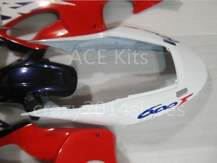 3 free gifts New Injection mold Fairing kit for HONDA CBR600F4 99 00 CBR600 F4 1999 2000 CBR 600 ABS Red Blue White A3