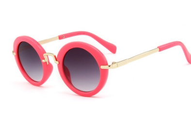 Sunglasses for Kids Round Vintage Sun Glasses Boys Girls Adumbral Fashion Children Summer Beach Sunblock Accessories Z260305