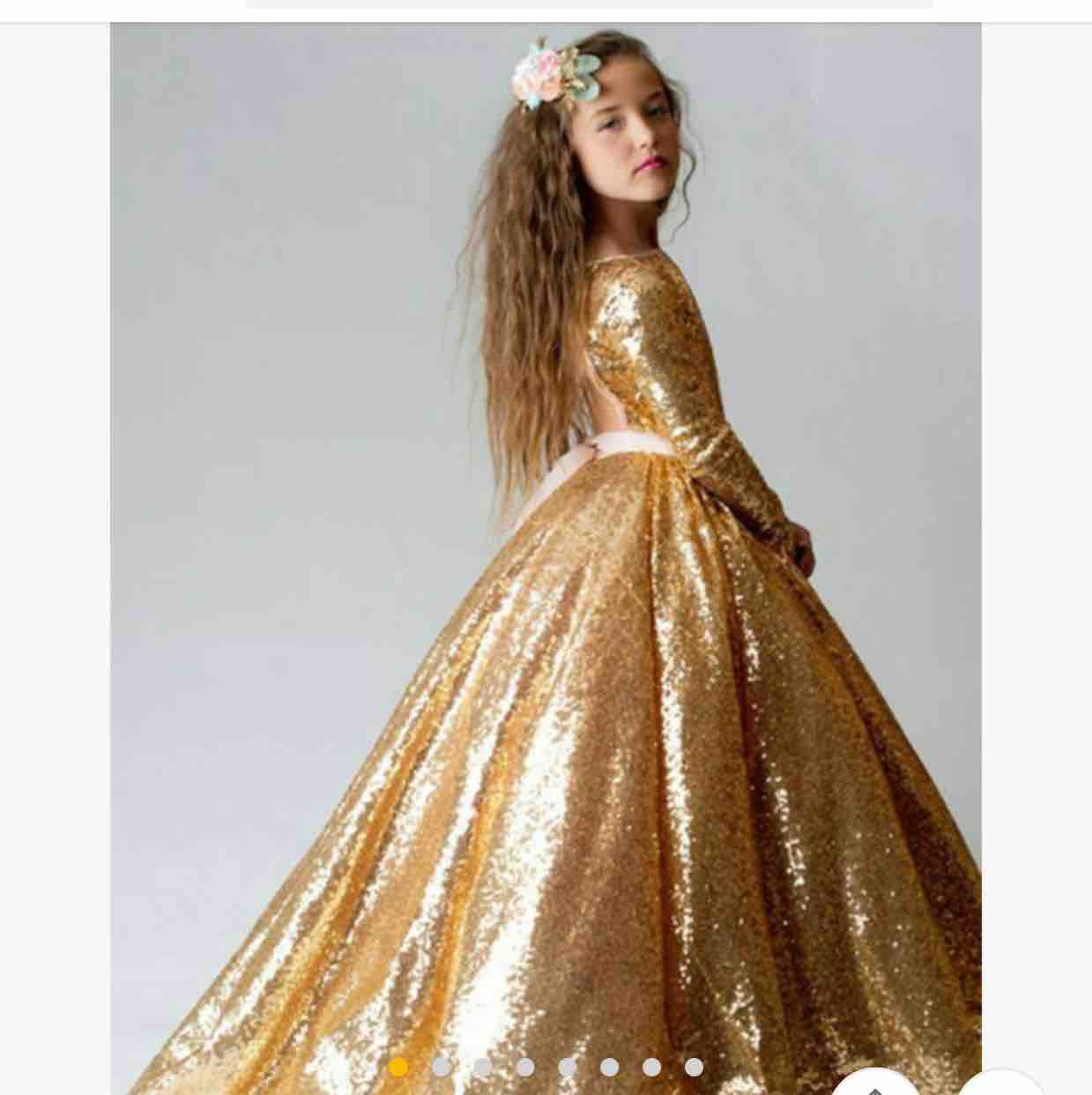 Gold Full Sequins Long Sleeves Girls Pageant Party Dresses 2021 Formal Open Back Vestidos De Flower Girls Dress Cheap Sale Kids Prom Gowns, Blue
Gold Full Sequins Long Sleeves Girls Pageant Party Dresses 2021 Formal Open Back Vestidos De Flower Girls Dress Cheap Sale Kids Prom Gowns, Blue
