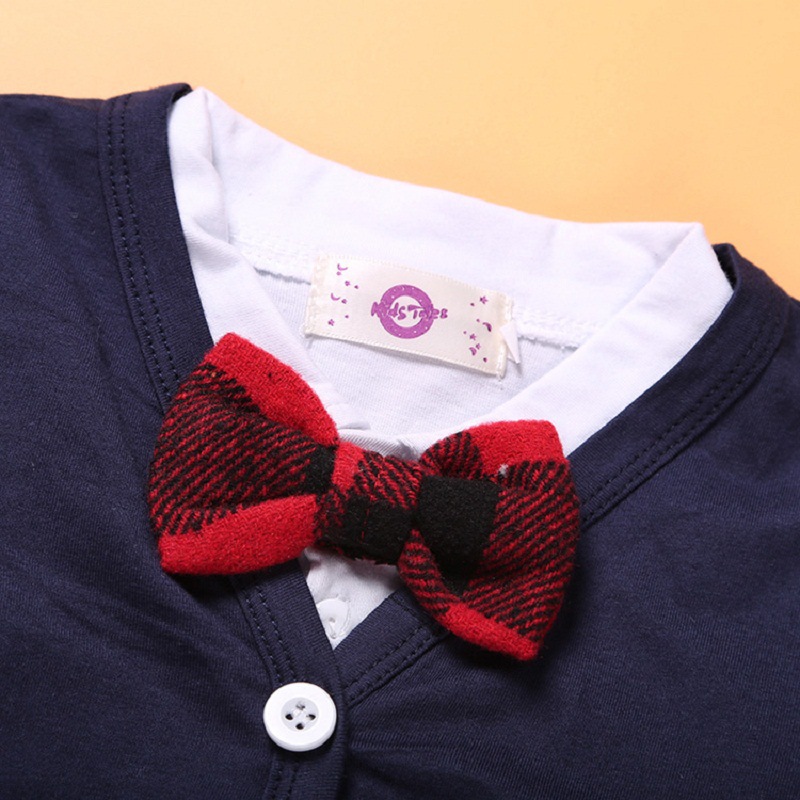 3PCS Kids Toddler Baby Boy Gentleman Coat Jacket Top+Shirt+Jeans Pants Outfit Clothes Sets Autumn Children Clothing 2-7Years