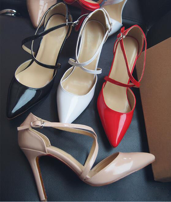 2018 IRed Bottom Cymn Black Pointed Toe Extreme High Heels Stiletto Women Pumps Wedding Party Dress Shoes Black Pumps Studded Heels, White
2018 IRed Bottom Cymn Black Pointed Toe Extreme High Heels Stiletto Women Pumps Wedding Party Dress Shoes Black Pumps Studded Heels, White