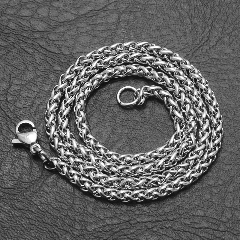 High Quality 316L Stainless Steel Chains Necklace Titanium Steel Jewelry Jewelry Accessories Mens Women Thick Necklace