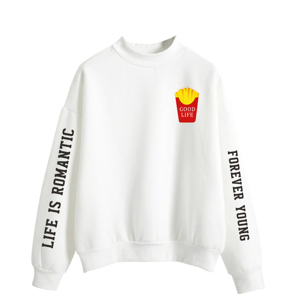 Blackday Good Style Good Life K-pop Spring Turtlenecks Hoodies Sweatshirts Women/Men Outdoors Printed Sweatshirts Plus Size, White
Blackday Good Style Good Life K-pop Spring Turtlenecks Hoodies Sweatshirts Women/Men Outdoors Printed Sweatshirts Plus Size, White