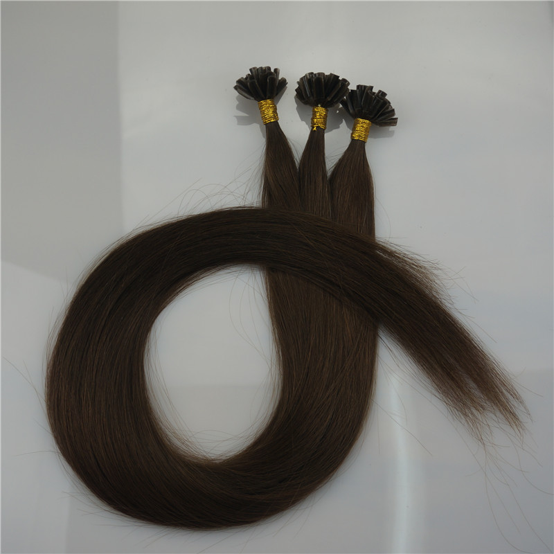 Nice Quality 150g 150Strands Pre bonded Nail U Tip Hair Extensions Human hair 16 18 20 22 24inch #4 Brown color Brazilian Indianhair
Nice Quality 150g 150Strands Pre bonded Nail U Tip Hair Extensions Human hair 16 18 20 22 24inch #4 Brown color Brazilian Indianhair