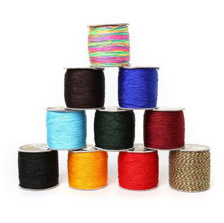 jewelry cord 2mm 60m Nylon Thread Chinese Knot Macrame Cord Bracelet Braided String DIY Tassels Beading Shamballa String finding
jewelry cord 2mm 60m Nylon Thread Chinese Knot Macrame Cord Bracelet Braided String DIY Tassels Beading Shamballa String finding
