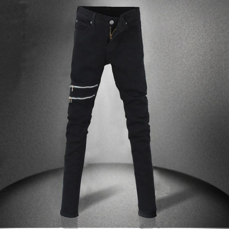 Autumn New Men`s Black Super Skinny Jeans Little Stretchy Elastic Slim Fit Pencil Pants With Zipper For Male
Autumn New Men`s Black Super Skinny Jeans Little Stretchy Elastic Slim Fit Pencil Pants With Zipper For Male