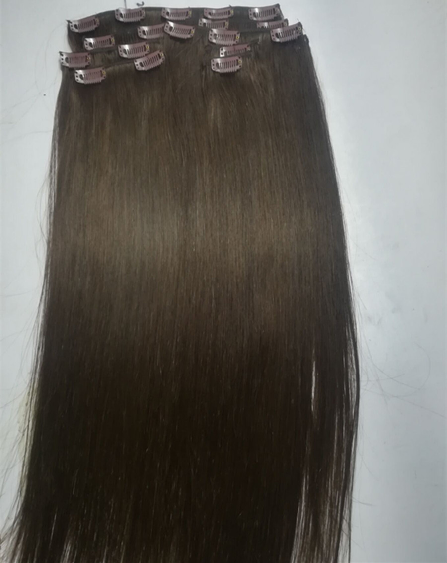 ELIBESS HAIR-Factory Supplier Brazilian Straight Hair Clip In Human Hair Extensions 8Pcs/set 100g Hair 14inch-26inch on sale, #2
ELIBESS HAIR-Factory Supplier Brazilian Straight Hair Clip In Human Hair Extensions 8Pcs/set 100g Hair 14inch-26inch on sale, #2