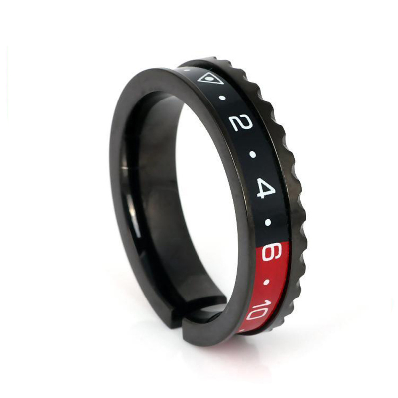 TOP Fashion titanium steel gear ring, titanium steel jewelry water ghost speed scale couple ring women's silver black gold hit color ring
TOP Fashion titanium steel gear ring, titanium steel jewelry water ghost speed scale couple ring women's silver black gold hit color ring