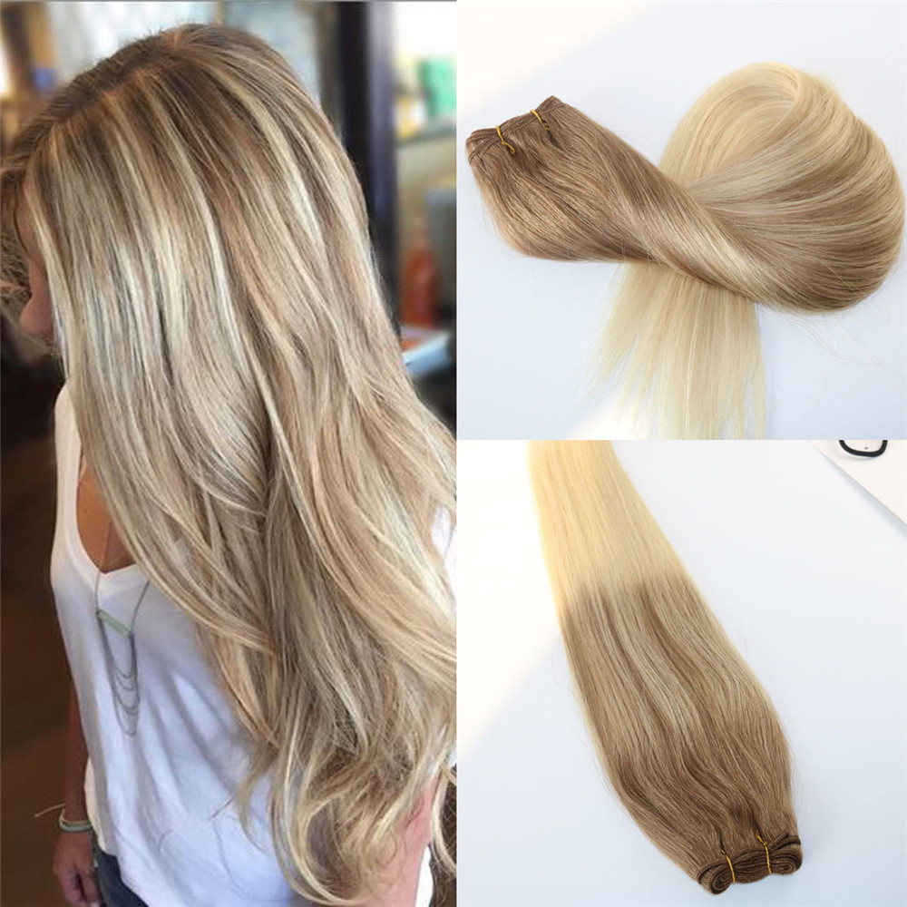 Virgin Remy Human Hair Extensions Ombre #8 to #60 Blonde Hair Weft Slik Straight Balayage Hair Bundles Balayage Unprocessed Brazilian Weave
Virgin Remy Human Hair Extensions Ombre #8 to #60 Blonde Hair Weft Slik Straight Balayage Hair Bundles Balayage Unprocessed Brazilian Weave