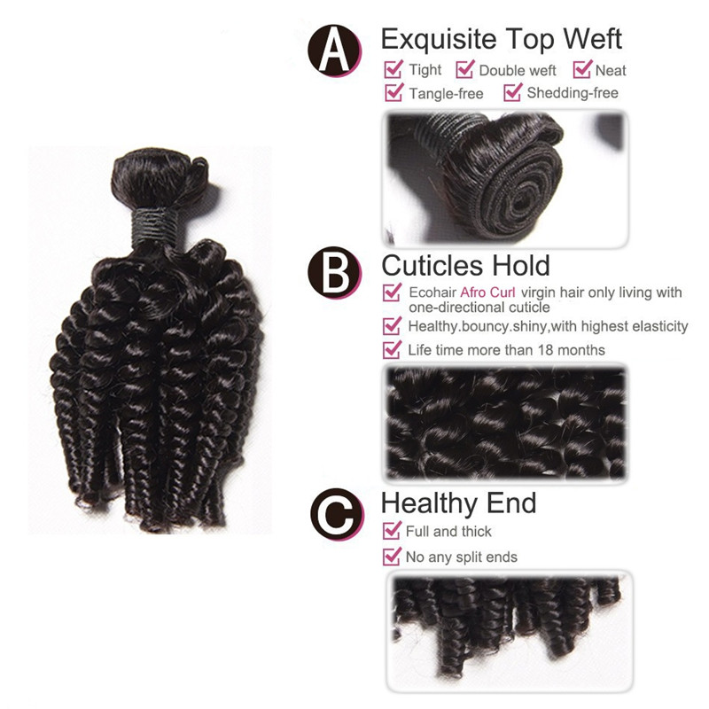 1228inch fummi hair bundles human hair weaves fumi curl 3pcs hair natural black aunty fumi bouncy curls weft free