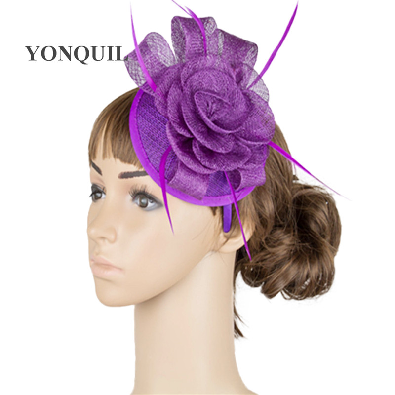 17colors elegant sinamay fascinator material fascinator feather headpiece cocktail millinery race hat suit for all season MYQ029
17colors elegant sinamay fascinator material fascinator feather headpiece cocktail millinery race hat suit for all season MYQ029
