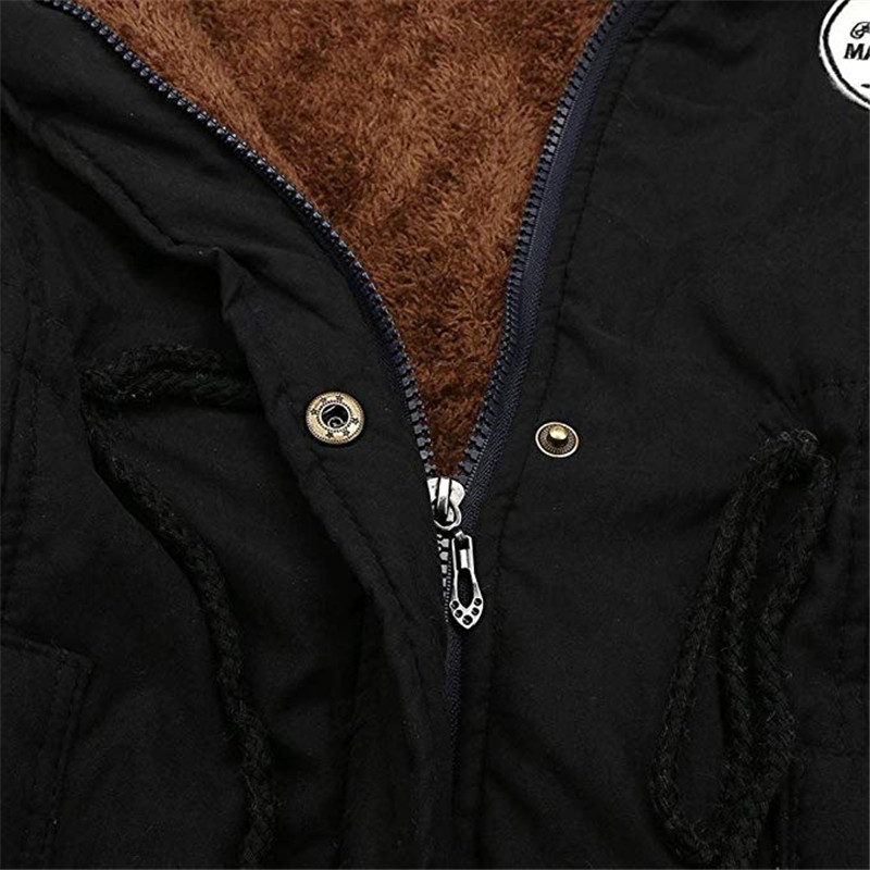Women Parkas Warm Plus Size Hooded Women Coat Fashion Slim Collar Jackets Female Outwear Ladies Winter Jacket Coat ZJT142 S18101103