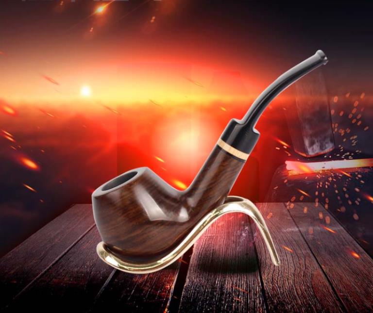 Ebony, solid wood, big pipe, men's hammer, cigarettes, ebony curved bucket and ring.
Ebony, solid wood, big pipe, men's hammer, cigarettes, ebony curved bucket and ring.