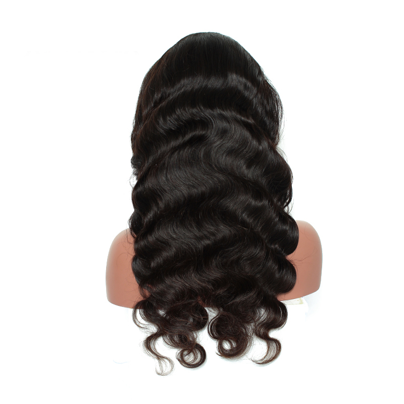 9A Brazilian Body Wave 360 Lace Frontal Wigs With Baby Hair Pre Plucked Brazilian 360 Lace Frontal Human Hair Wigs for Black Women