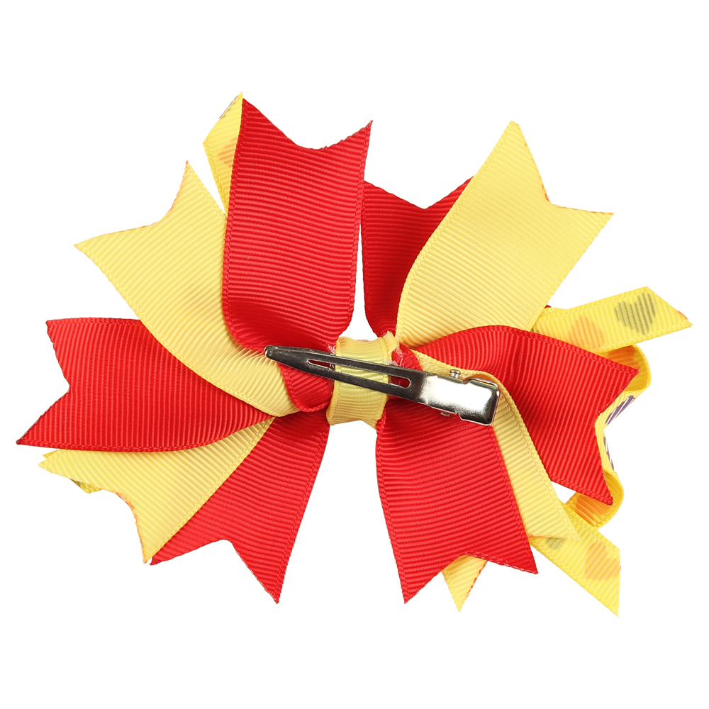 Xmas Bow Clip 12CM Christmas Design Hair Flowers Children Headwear Kids Hairpin Girls Baby Headwear Accessories HC045