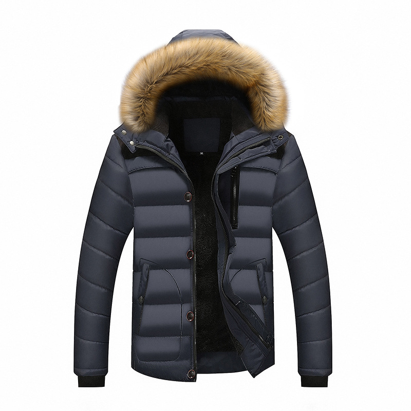 Men's Down & Parkas 2021 Men Winter Thicken Warmer Jacket With Fur Collar Hooded Zipper Coat Male Slim Solid Hoodies Plus 5XL, Black
Men's Down & Parkas 2021 Men Winter Thicken Warmer Jacket With Fur Collar Hooded Zipper Coat Male Slim Solid Hoodies Plus 5XL, Black