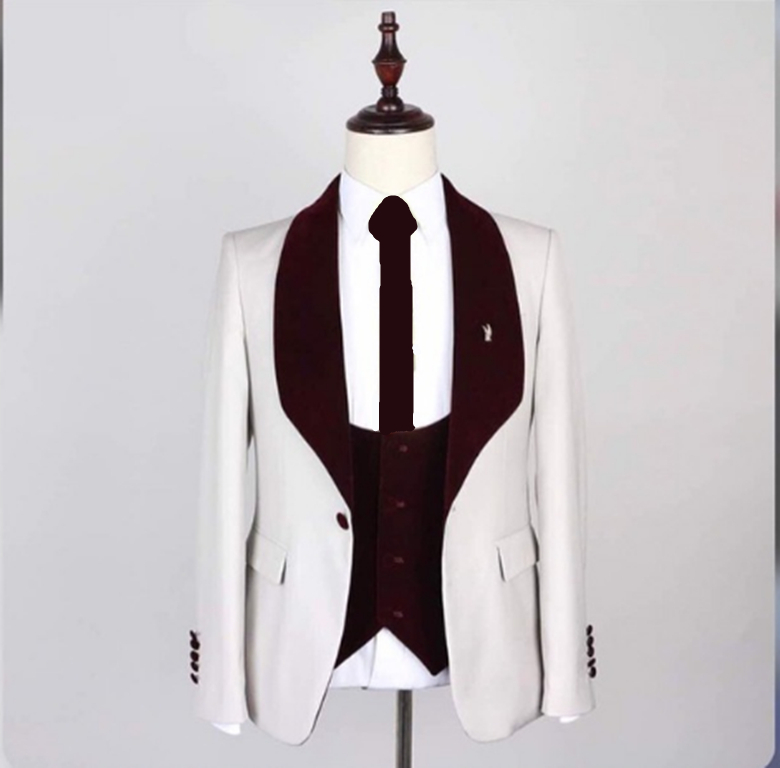 All Loved Handsome Groomsmen Shawl Lapel Groom Tuxedos One Button Men Suits Wedding/Prom Best Man Blazer ( Jacket+Pants+Vest+Tie) M24, Same as image
All Loved Handsome Groomsmen Shawl Lapel Groom Tuxedos One Button Men Suits Wedding/Prom Best Man Blazer ( Jacket+Pants+Vest+Tie) M24, Same as image