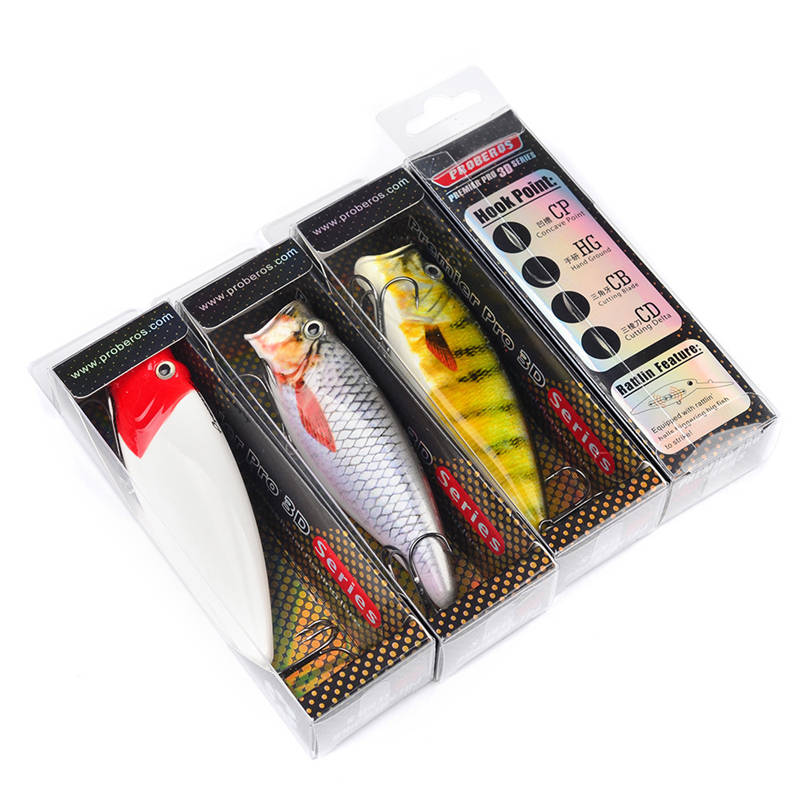 Brand Retail boxed Package Popper Laser bass Artificial lure fishhook 9.5cm 16.5g Large mouth fishing bait
Brand Retail boxed Package Popper Laser bass Artificial lure fishhook 9.5cm 16.5g Large mouth fishing bait