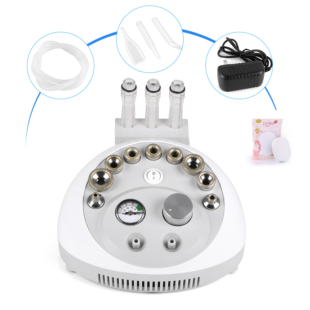 Hot Selling 2 In 1 Diamond Microdermabrasion Skin Peeling Dermabrasion+Blackhead Vacuum Removal Beauty Machine For Sale+ Face Wash Sponge
Hot Selling 2 In 1 Diamond Microdermabrasion Skin Peeling Dermabrasion+Blackhead Vacuum Removal Beauty Machine For Sale+ Face Wash Sponge
