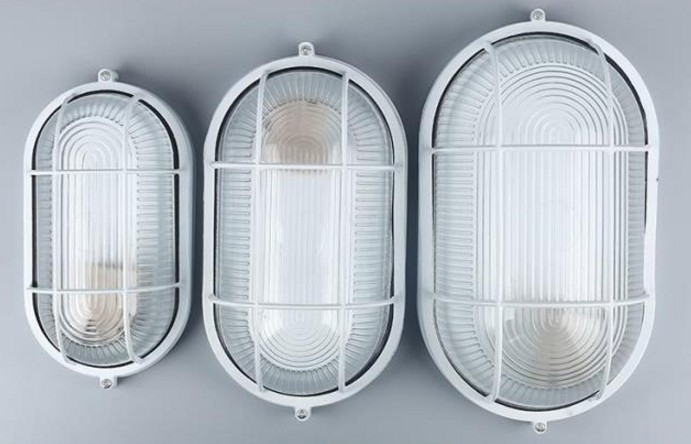 Thicken aluminum explosion-proof lamp moisture-proof lamp waterproof lampshade bathroom wall bathroom outdoor wall lamp