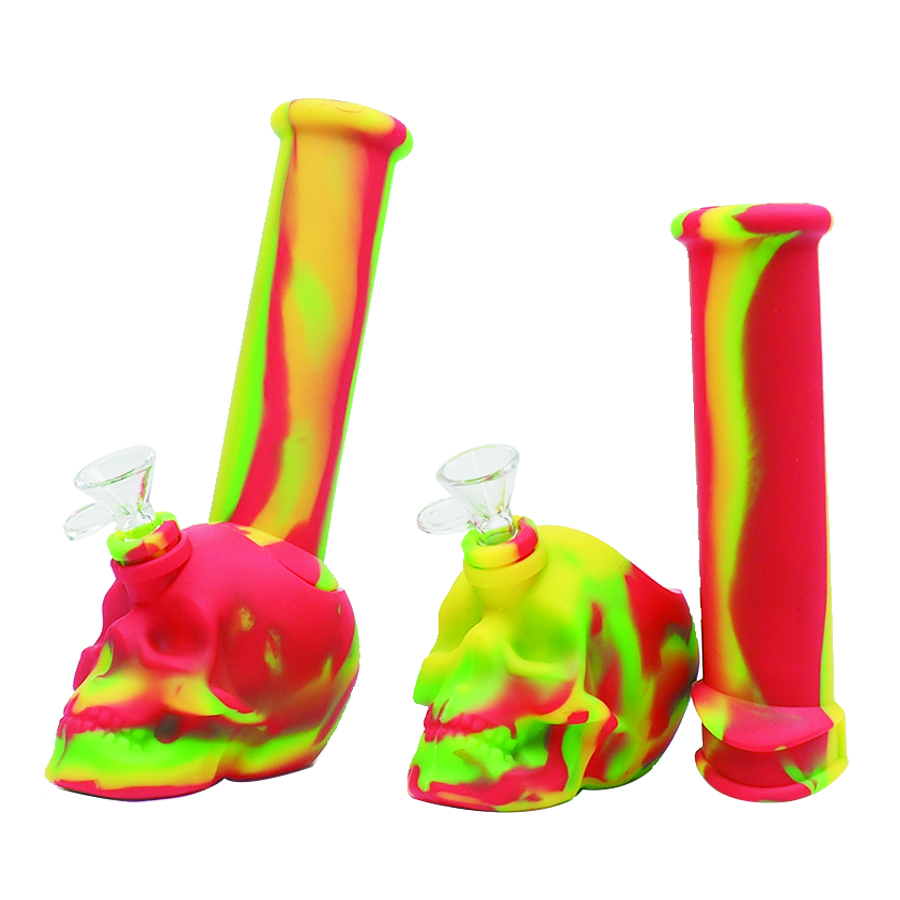 2018 Skull new Silicone Water Pipe silicone Bongs Smoking Hand Pipes Thick silicone Pipe Oil Colorful Pipe Free Shipping
2018 Skull new Silicone Water Pipe silicone Bongs Smoking Hand Pipes Thick silicone Pipe Oil Colorful Pipe Free Shipping