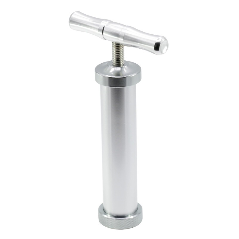 Pollen Press T Handle Stainless Steel Height 207 MM Big Tobacco Compressor Presser Zinc alloy Crusher Grinder for Bong Shisha
Pollen Press T Handle Stainless Steel Height 207 MM Big Tobacco Compressor Presser Zinc alloy Crusher Grinder for Bong Shisha
