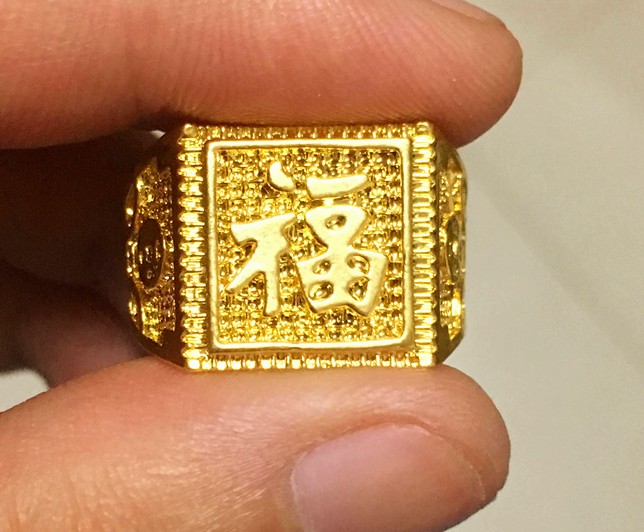 Classic Retro Chinese Successful Boss Chinese Character Ring plated Gold Cool Men's Jewelry Wedding Engagement Gift for Men
Classic Retro Chinese Successful Boss Chinese Character Ring plated Gold Cool Men's Jewelry Wedding Engagement Gift for Men