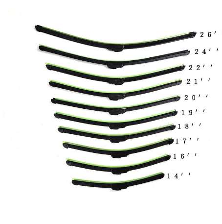 Auto Universal U-type Frameless Bracketless 14-26in Rubber Wiper Ruitenwisser Car Wiper Soft Natural Blade
Auto Universal U-type Frameless Bracketless 14-26in Rubber Wiper Ruitenwisser Car Wiper Soft Natural Blade