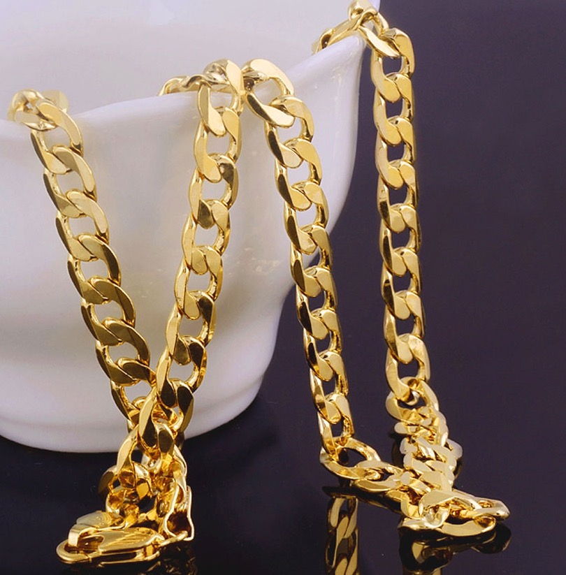 Wholesale Solid 18k Yellow Gold Rope Chains Necklaces For Men S Filled Cuban Curb Necklace Mens Age-old Chain Link Jewelry 7mm, Silver
Wholesale Solid 18k Yellow Gold Rope Chains Necklaces For Men S Filled Cuban Curb Necklace Mens Age-old Chain Link Jewelry 7mm, Silver