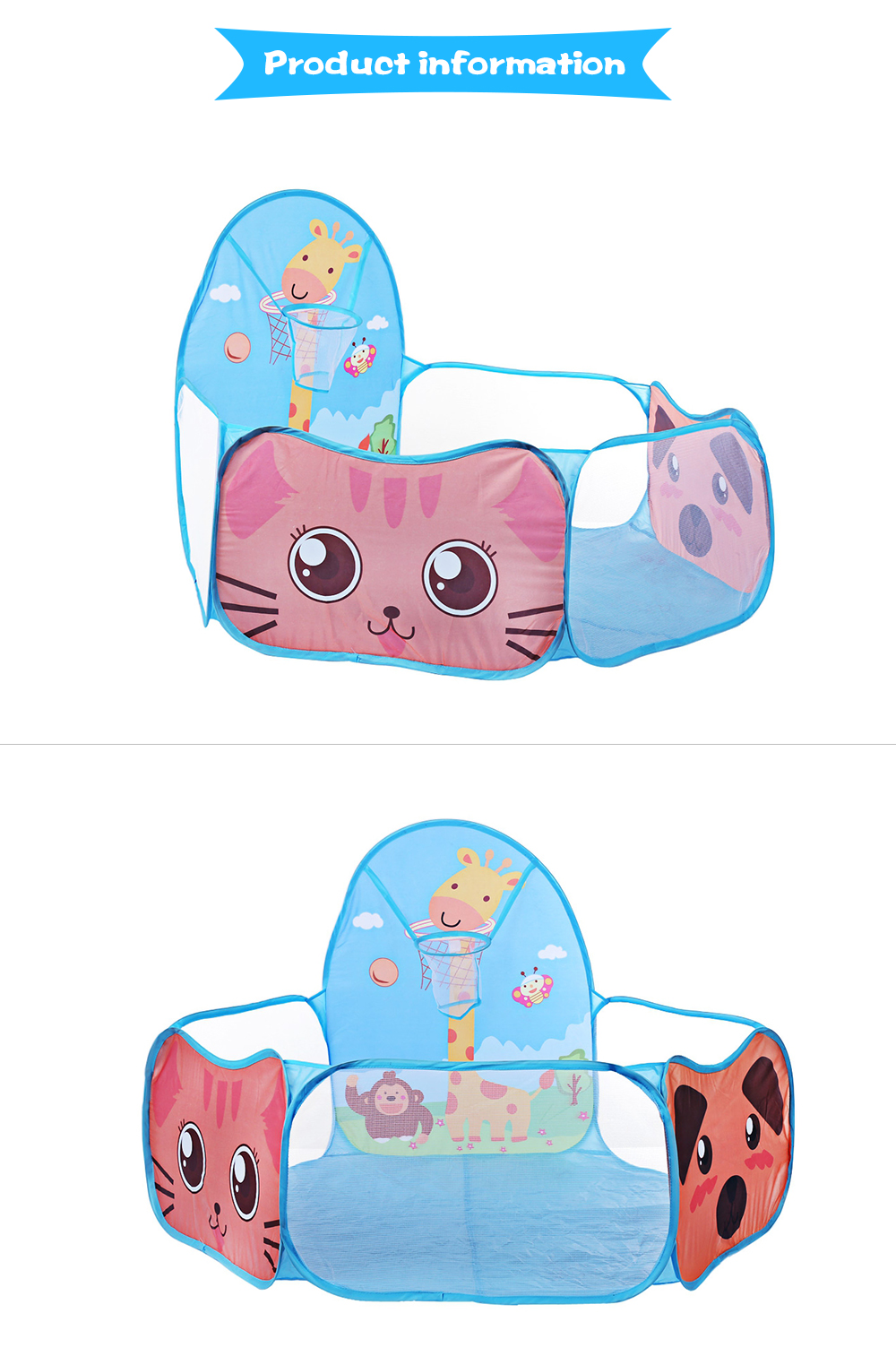 Portable Baby Playpen Toy Tents Outdoor Indoor Ball Pool Play Tent Kids Safe Foldable Playpens Game Pool Of Balls For Kids Gifts