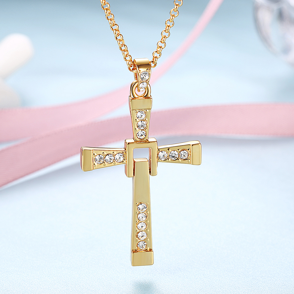 Classic Design Alloy Jesus Cross Gold Chain Hip Hop Jewelry Mens Necklace Movie Characters Statement Necklaces The Fast And Furious
Classic Design Alloy Jesus Cross Gold Chain Hip Hop Jewelry Mens Necklace Movie Characters Statement Necklaces The Fast And Furious
