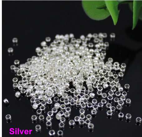 1000pcs/lot 2mm Copper Crimp Beads Jewely Finding Crimp End Beads Making For Jewelry DIY-Accessories (K00413)
1000pcs/lot 2mm Copper Crimp Beads Jewely Finding Crimp End Beads Making For Jewelry DIY-Accessories (K00413)