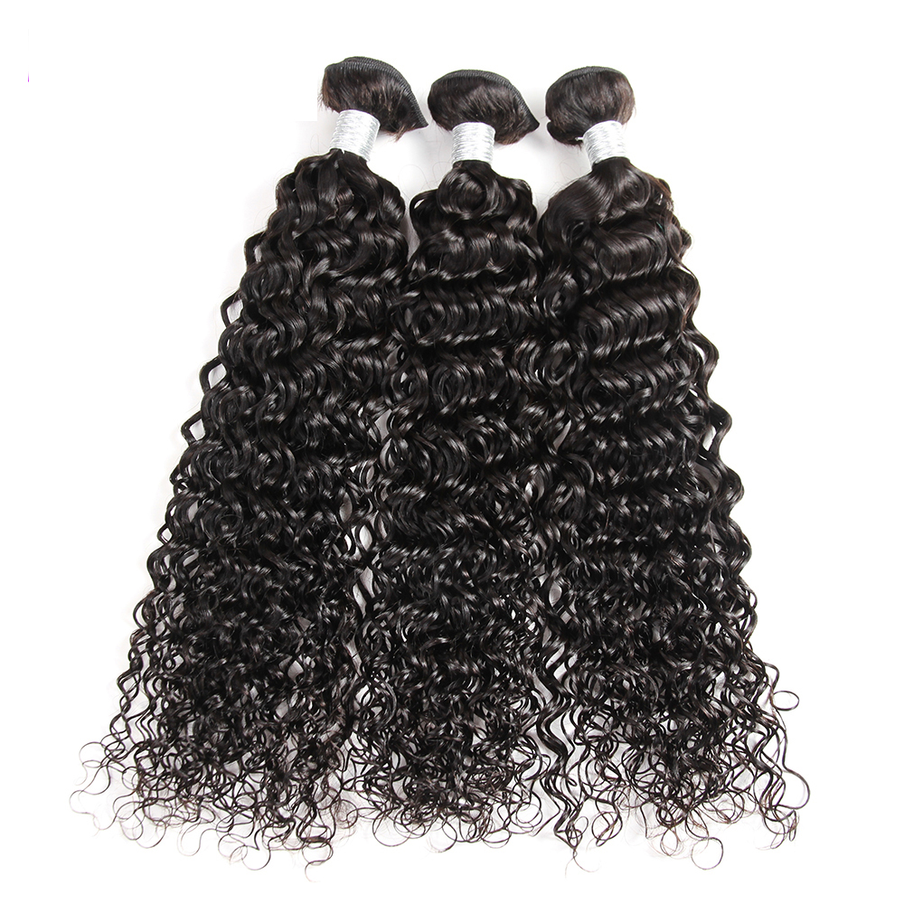 8A Peruvian Inaian Brazilian Cuticle Aligned Hair Remy Human Hair Water Wave Bundles With Closure Hair Extensioon Dhgate