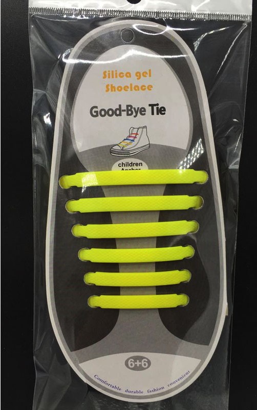 V-Tie Creative Design Unisex Fashion Athletic Running No Tie Shoe lace Elastic Lazy Silicone Shoelaces All Sneakers for Kids(12pcs) OPP Pack