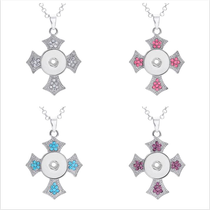 NOOSA Cross Necklace Ginger Snap Jewelry Button Pendants Interchangeable Jewerly with Stainless Steel Chain NN-037, Silver
NOOSA Cross Necklace Ginger Snap Jewelry Button Pendants Interchangeable Jewerly with Stainless Steel Chain NN-037, Silver