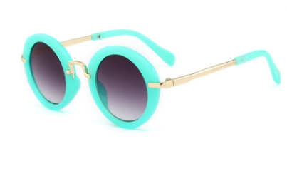 Sunglasses for Kids Round Vintage Sun Glasses Boys Girls Adumbral Fashion Children Summer Beach Sunblock Accessories Z260305