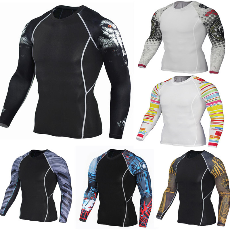 2018 Mens Gyms Clothing Fitness Quick Dry Basketball Running Sports Elastic Training Compression Gear Wear Sports Fitness Size to 4XL, 1#
2018 Mens Gyms Clothing Fitness Quick Dry Basketball Running Sports Elastic Training Compression Gear Wear Sports Fitness Size to 4XL, 1#