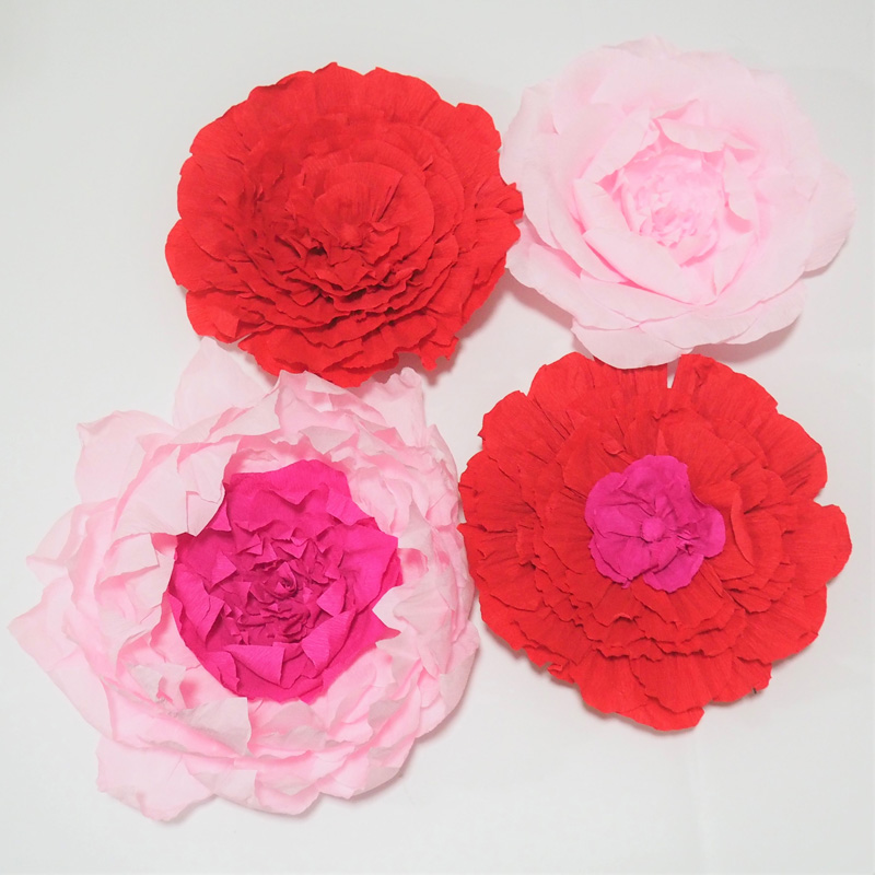 Giant Crepe Paper Flowers 4PCS For Wedding & Event Deco Baby Nursery Baby Shower Photography Bridal Shower Decorations Home Deco Fake Flower
Giant Crepe Paper Flowers 4PCS For Wedding & Event Deco Baby Nursery Baby Shower Photography Bridal Shower Decorations Home Deco Fake Flower