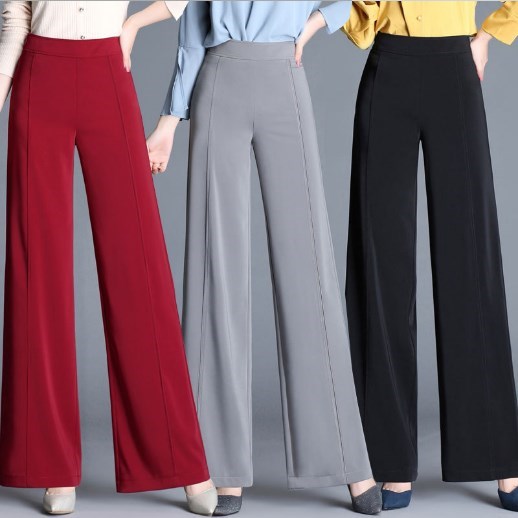 Ladies Summer Work Pants For Office Plus Size Wide Leg Trousers Women Summer Elegant Loose Formal Pants Red Gray Black Green Red 5XL 6XL
Ladies Summer Work Pants For Office Plus Size Wide Leg Trousers Women Summer Elegant Loose Formal Pants Red Gray Black Green Red 5XL 6XL