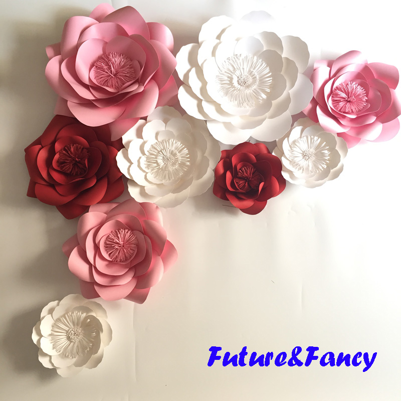 9PCS Set Mix Giant Paper Flowers For Wedding Backdrops Bridal Shower Baby Shower Party Decor Flower Centerpiece Wrist Corsage, As picture
9PCS Set Mix Giant Paper Flowers For Wedding Backdrops Bridal Shower Baby Shower Party Decor Flower Centerpiece Wrist Corsage, As picture