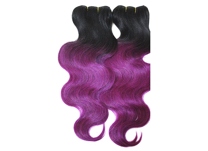 Body Wave 4 Bundles Brazilian Unprocessed Ombre 1B/Grey Green Light Red Purple 4pieces/lot Hair Extensions Weaves Bundles