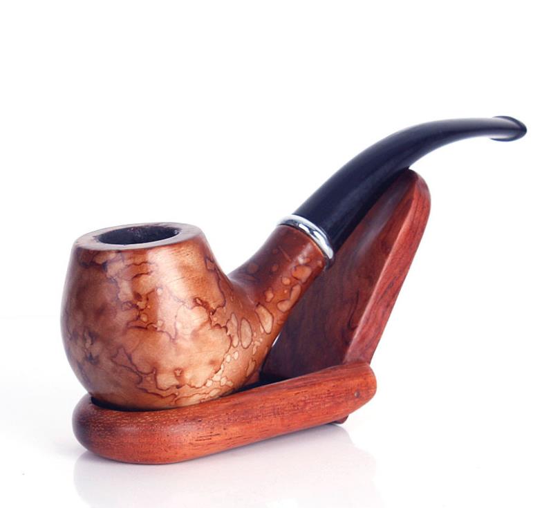 Acrylic filter cigarette holder, curved hammer, smoking set, new carved solid wood pipe
Acrylic filter cigarette holder, curved hammer, smoking set, new carved solid wood pipe